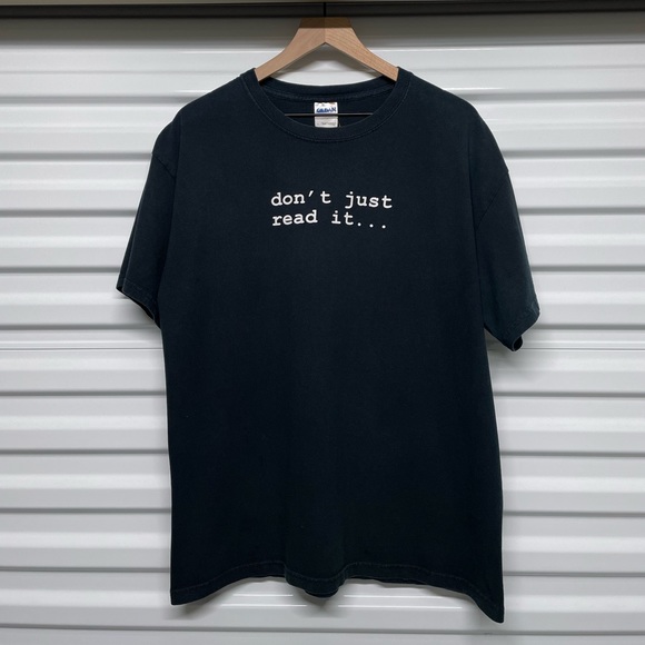 Gildan Shirts Vintage Dont Just Read It Tee Poshmark(00)